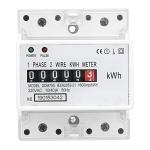Single Phase LED DIN-Rail Electric Power Meter