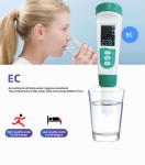 5-in-1 Water Quality Tester with Voice Prompts