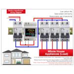 Digital Single Phase Energy Meter for Home Use