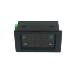 Digital AC Voltage & Frequency Meter with LED Display