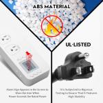 Electricity Usage Monitor with Dual Outlet Analyzer