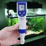 TEKCOPLUS 6-in-1 Waterproof Water Quality Tester