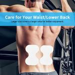 Extra Large Butterfly Shaped TENS Unit Pads - 6 Pack