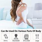 LotFancy 80PCS Reusable 2"x2" TENS Pads