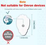 Reusable Snap Electrodes for TENS Unit - 20PCS