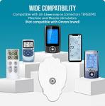 Reusable Snap Electrodes for TENS Unit - 20PCS