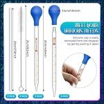 Weewooday Glass Pipettes and Transfer Dropper Set