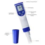 6-in-1 Waterproof Digital Water Quality Tester Kit