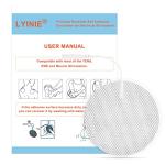 Lyinie 3" Round TENS Unit Replacement Pads - 20 Pack