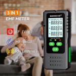 3-in-1 EMF Meter for Electromagnetic Radiation Detection