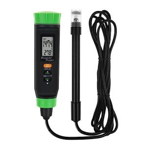 Portable Dissolved Oxygen Meter with Floating Probe
