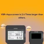 VBR-Aqua IP68 PAR Meter with Telescopic Rod