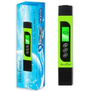 HoneForest 3-in-1 Digital TDS & Temp Meter
