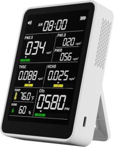 9-in-1 Indoor Air Quality Monitor & Tester