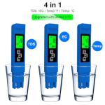 4-in-1 Instant Read TDS Meter for Water Testing