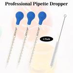 10ml Glass Pipettes with Rubber Bulb – 3 Pack