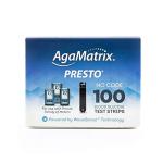AgaMatrix Presto Test Strips - 100 Count