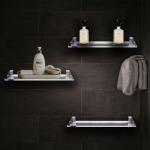 KitchQuip Stainless Steel Wall Shelf with Guards