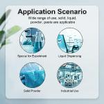 2pcs 1000ml Plastic Lab Reagent Bottles with Caps