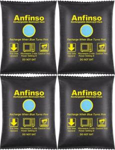 Anfinso Rechargeable Silica Gel Desiccant Packs