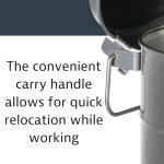 Justrite 21 Gallon Steel Oily Waste Can