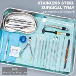Stainless Steel Surgical Instrument Tray for Supplies
