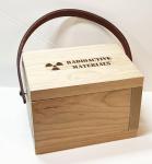 Lead Lined Wood Box for Radioactive Material Storage