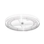 Sarah Tanno 9" Clear Lazy Susan Organizer