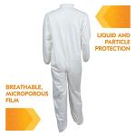 KleenGuard™ A40 4XL White Protective Coveralls