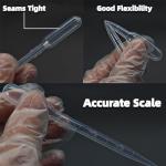 100 PCS 3ML Disposable Pipettes for Liquid Transfer