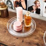Sarah Tanno 9" Clear Lazy Susan Organizer