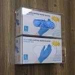 Acrylic Glove Box Holder and Face Mask Organizer