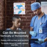 Acrylic Glove Box Holder and Face Mask Organizer