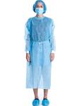 LIFESOFT Disposable Polypropylene Lab Gowns, 15 Pack