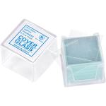 OLCANA 50 Microscope Slides & 100 Pre-Cleaned Coverslips