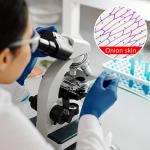 OLCANA 50 Microscope Slides & 100 Pre-Cleaned Coverslips