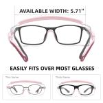 Anti-Fog Safety Glasses with Scratch-Resistant Wrap Lens