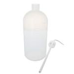 Othmro 1000ml Plastic Liquid Storage Bottles - 5 Pack