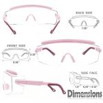 Anti-Fog Safety Glasses with Scratch-Resistant Wrap Lens