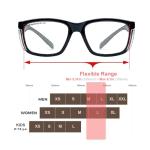 HTS HUNTERSKY E60 Anti-Fog Safety Glasses with Shields