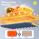 COLDFILL Electric Warming Tray with 8 Temperature Settings