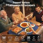 COLDFILL Electric Warming Tray with 8 Temperature Settings