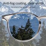 Outray Safety Glasses with Anti-Fog Side Protection