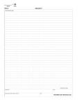 Blue Lined Lab Notebook with Grid Pages