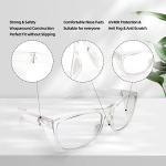 Anti-Fog Safety Glasses with Blue Light Blocking