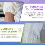 Disposable Waterproof Coveralls for Lab Use, Large