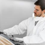 Disposable Waterproof Coveralls for Lab Use, Large