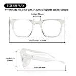 Anti-Fog Safety Glasses with Blue Light Blocking