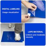 Blue Adhesive Sticky Mats for Cleanrooms and Labs