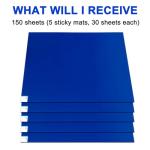 Blue Adhesive Sticky Mats for Cleanrooms and Labs
